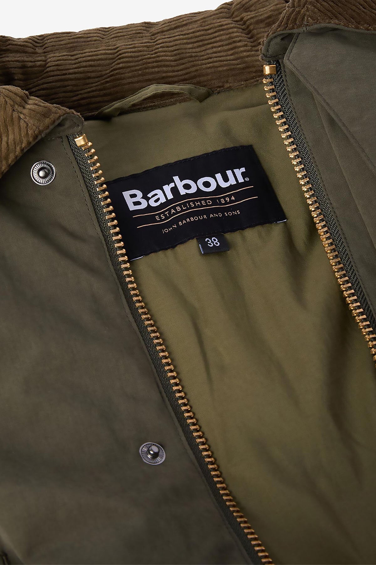 Oversized Bedale Padded Casual Jacket