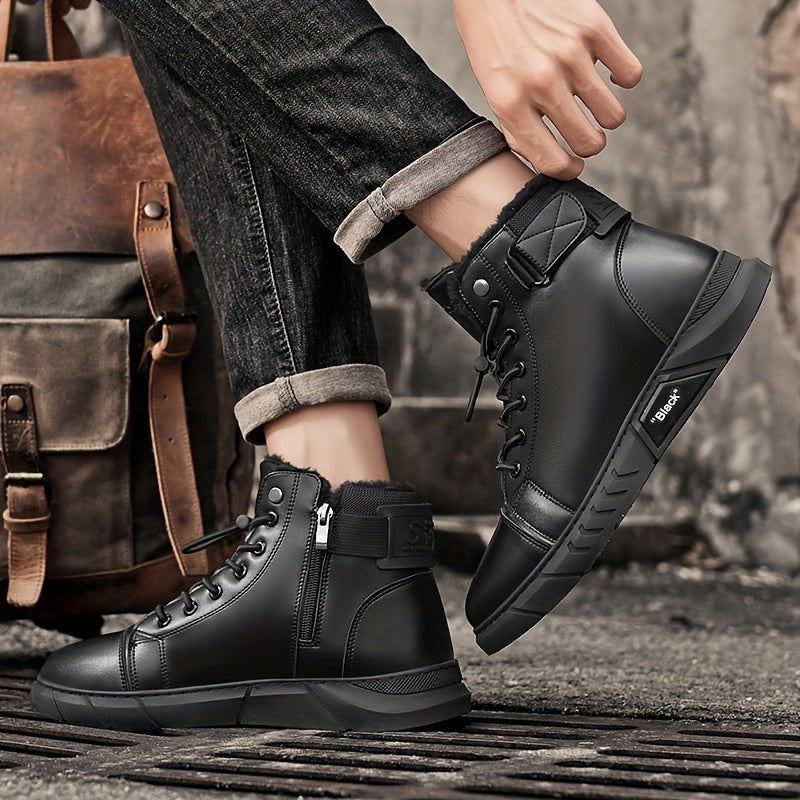 Men's Casual Versatile Genuine Leather Martin Boots
