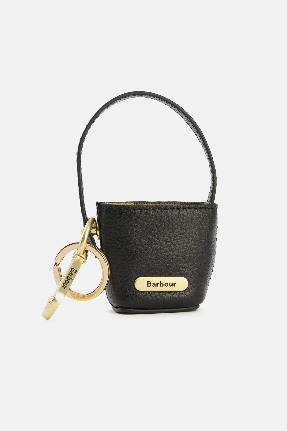 Leather Bucket Bag Charm