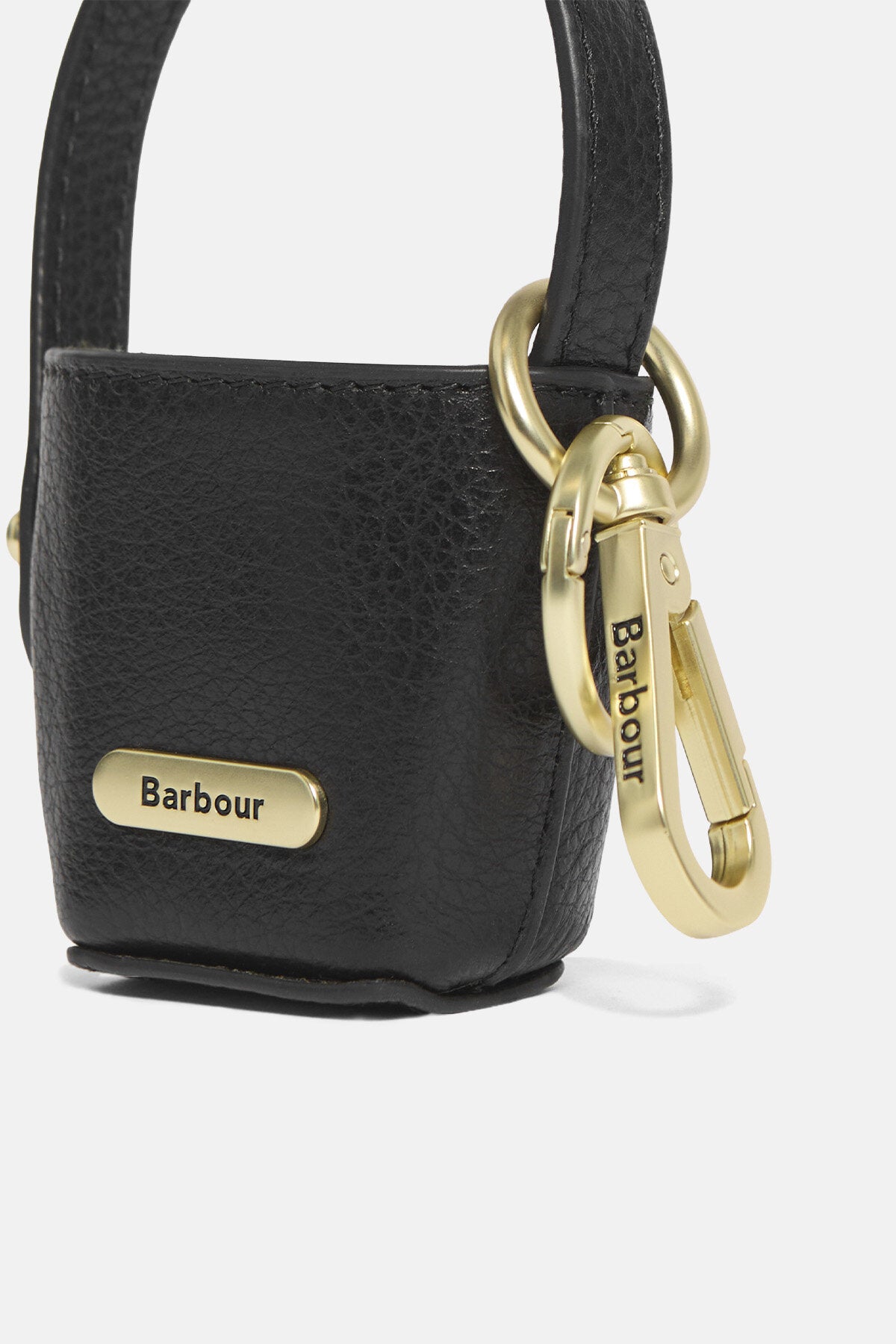 Leather Bucket Bag Charm