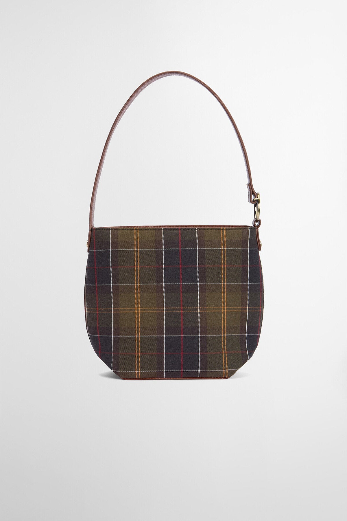 Cedar Tartan Bucket Bag
