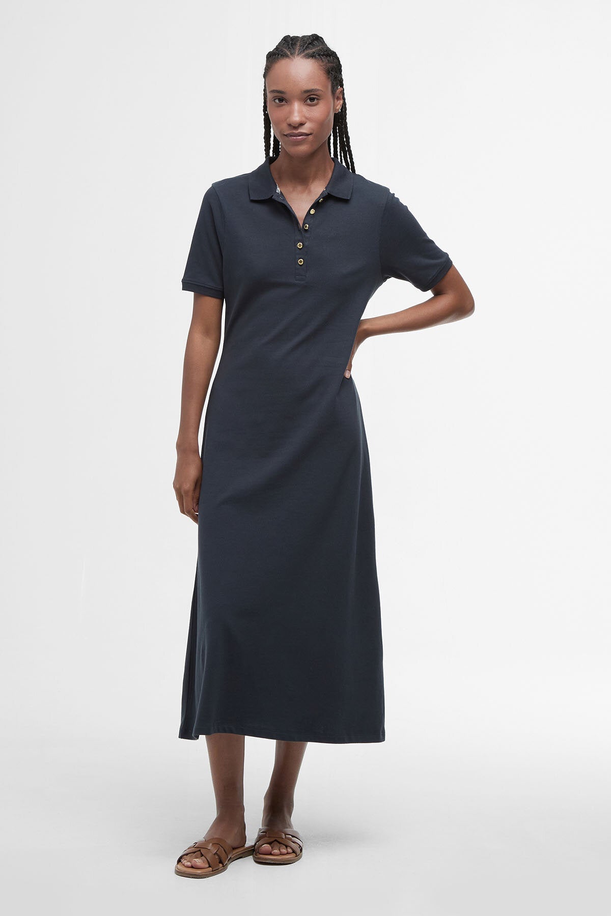 Celeste Midi Polo Dress