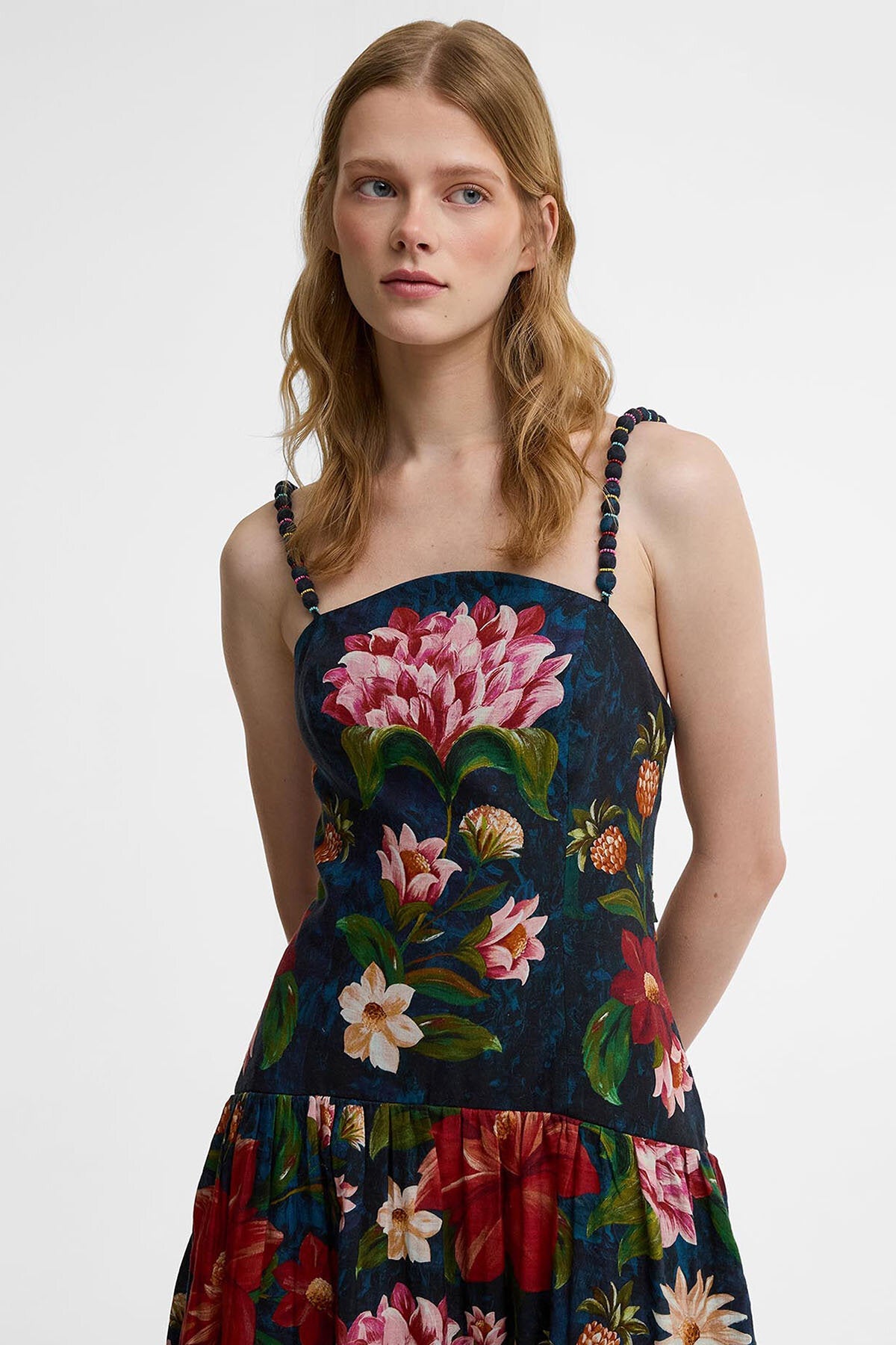 Wild Flower Midi Dress