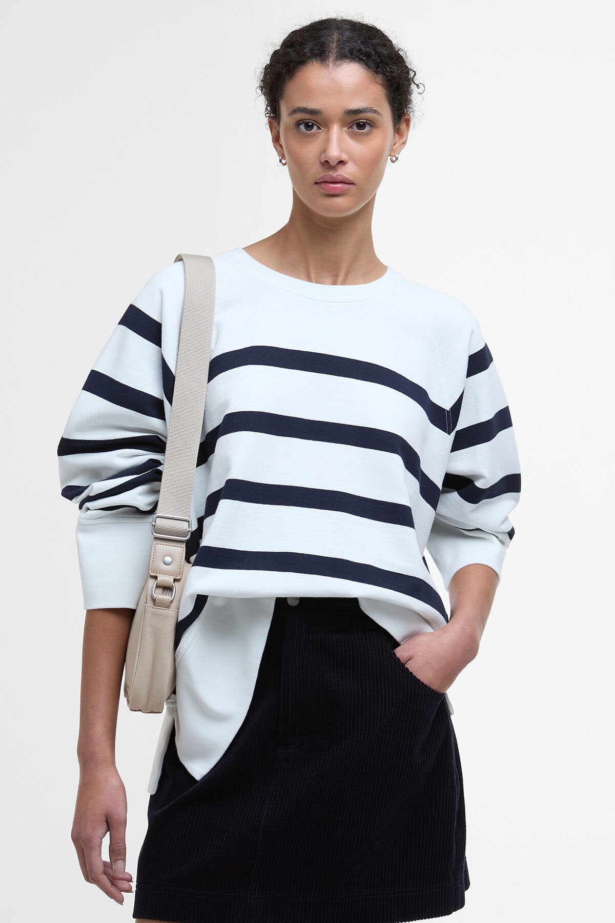 Delaney Striped Sweatshirt