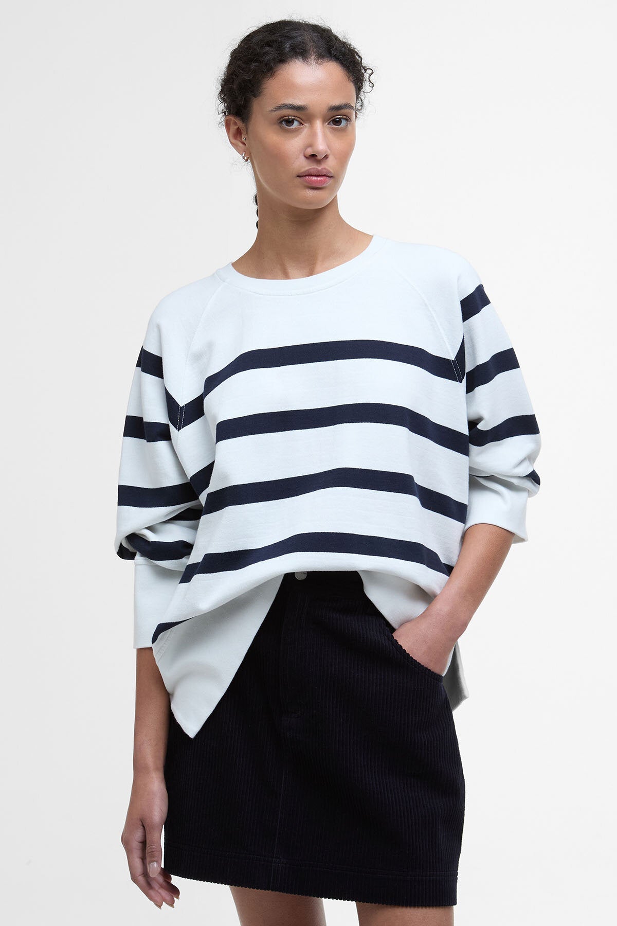 Delaney Striped Sweatshirt