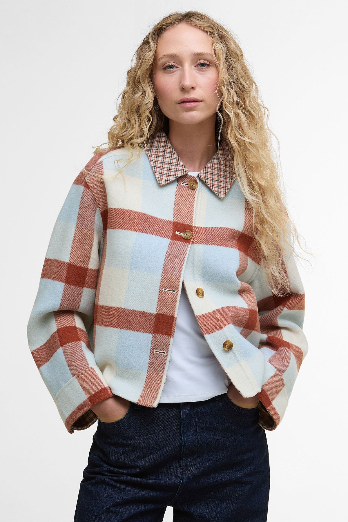Robyn Overshirt aus Schottenkaro