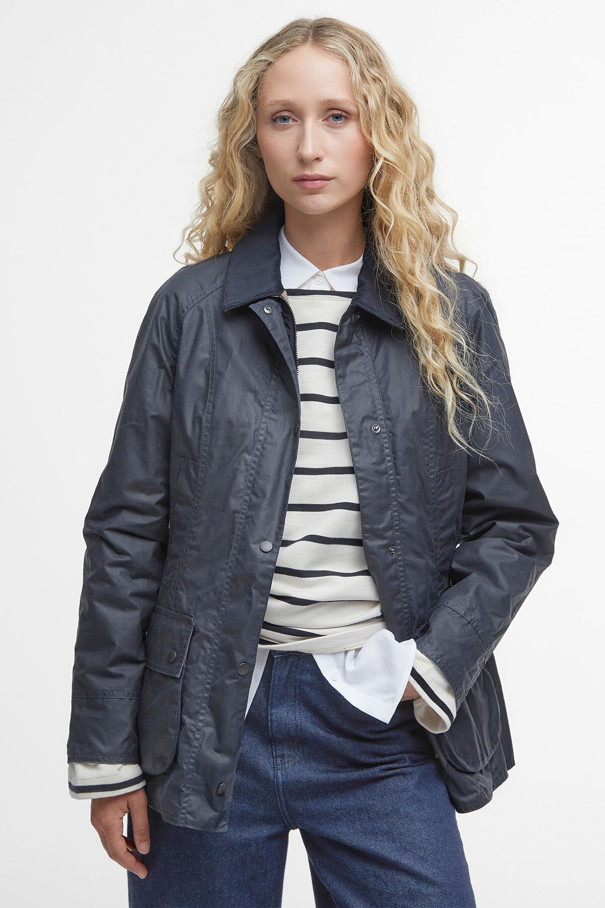 Lightweight Beadnell Wax Jacket