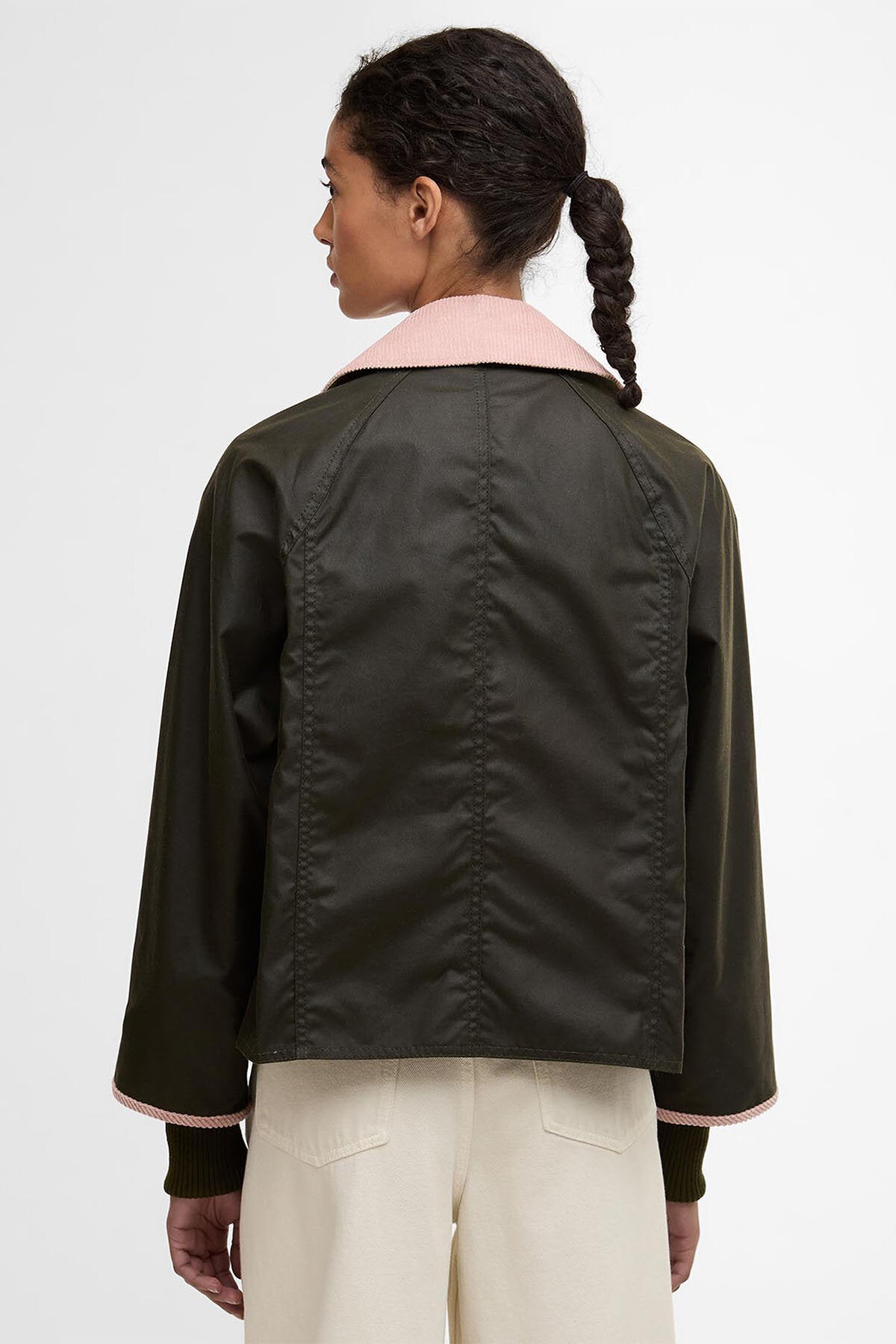 Cropped Beadnell Waxed Jacket