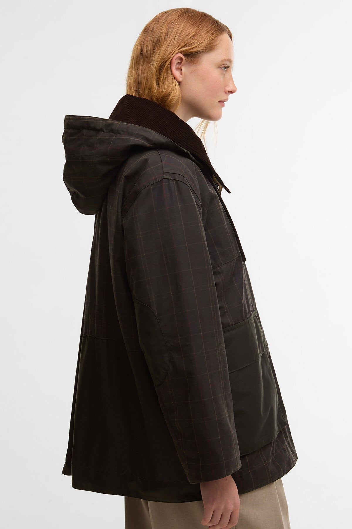 Tartan Waxed Duffle Coat