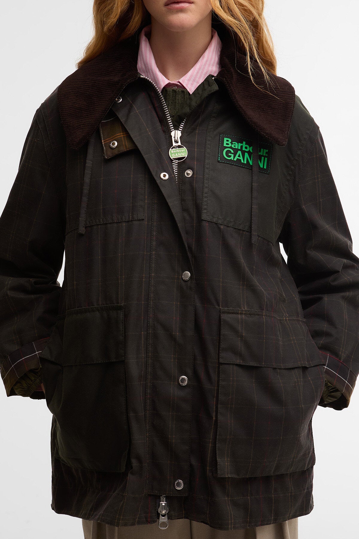 Tartan Waxed Duffle Coat