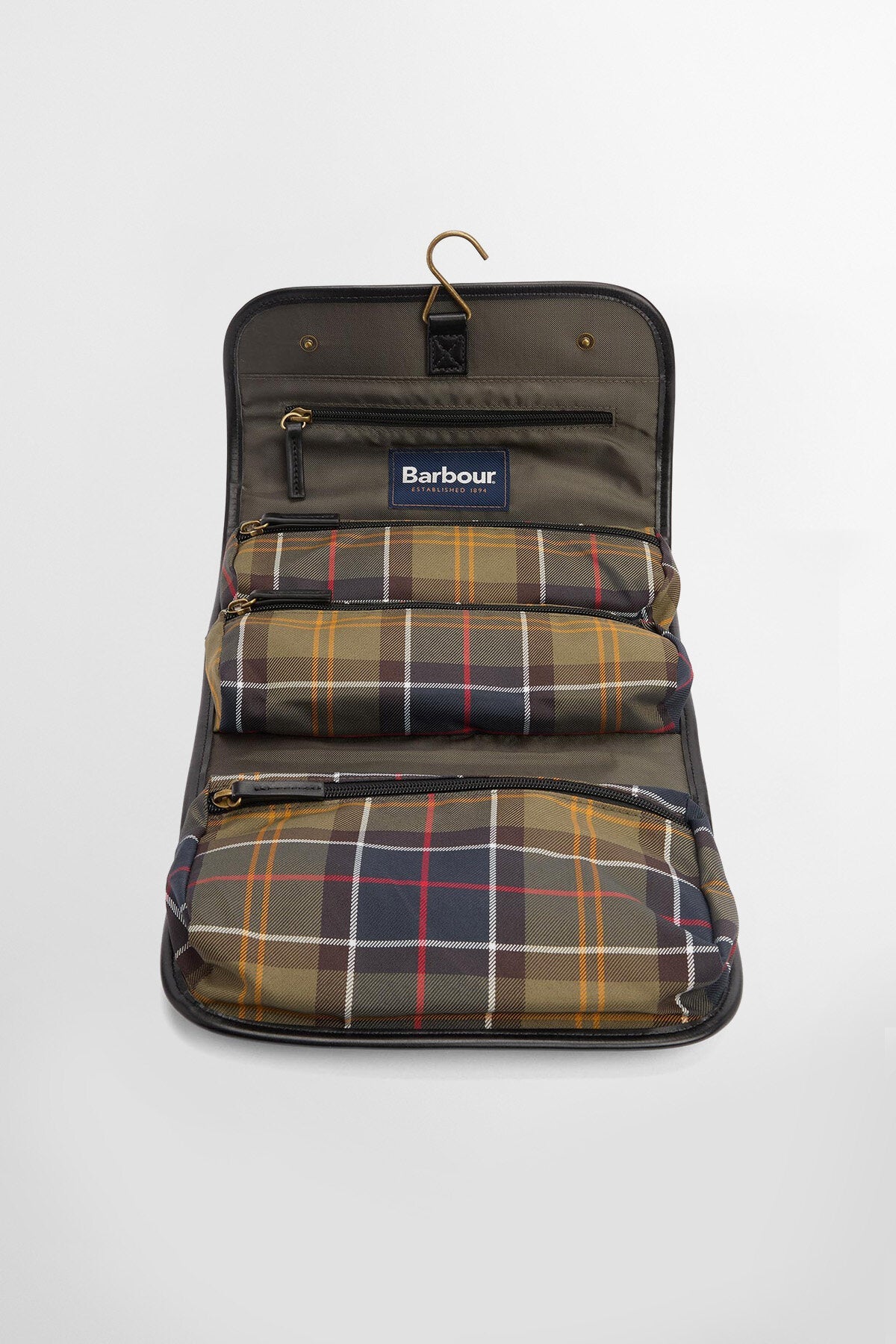 Tartan Hanging Washbag