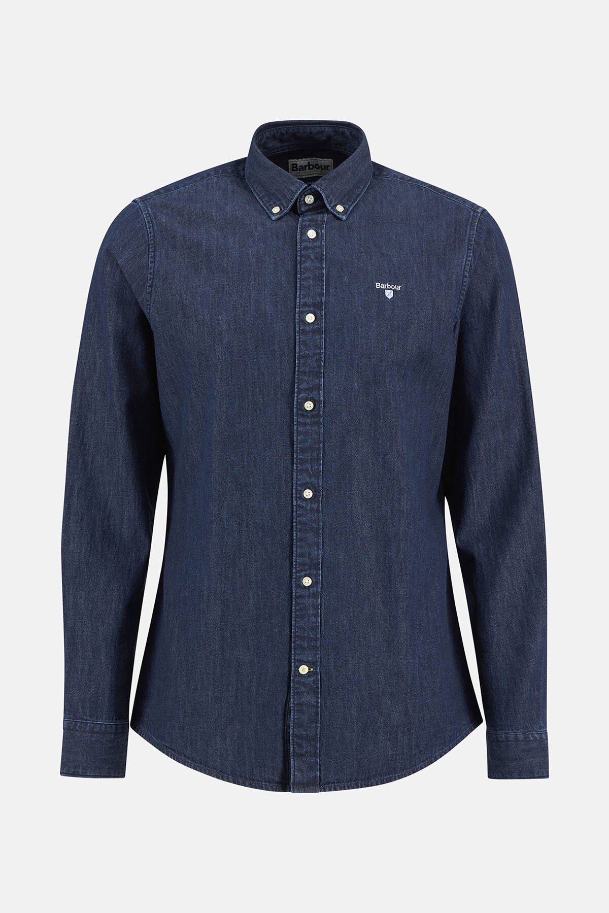 Denim Crest Tailored Long-Sleeved Shirt