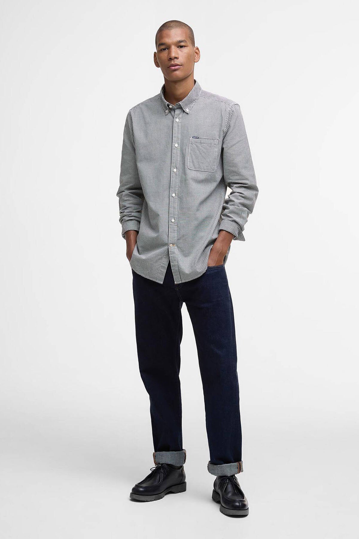 Halton Gingham Tailored Shirt