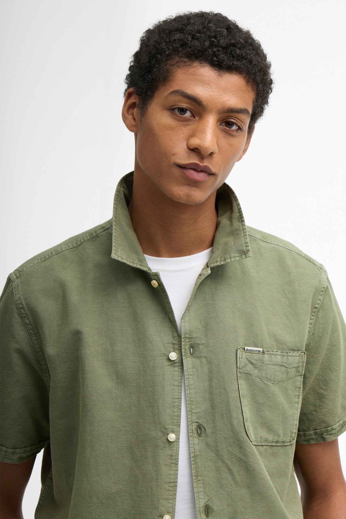 Landkey Overdyed Regular Short-Sleeved Shirt