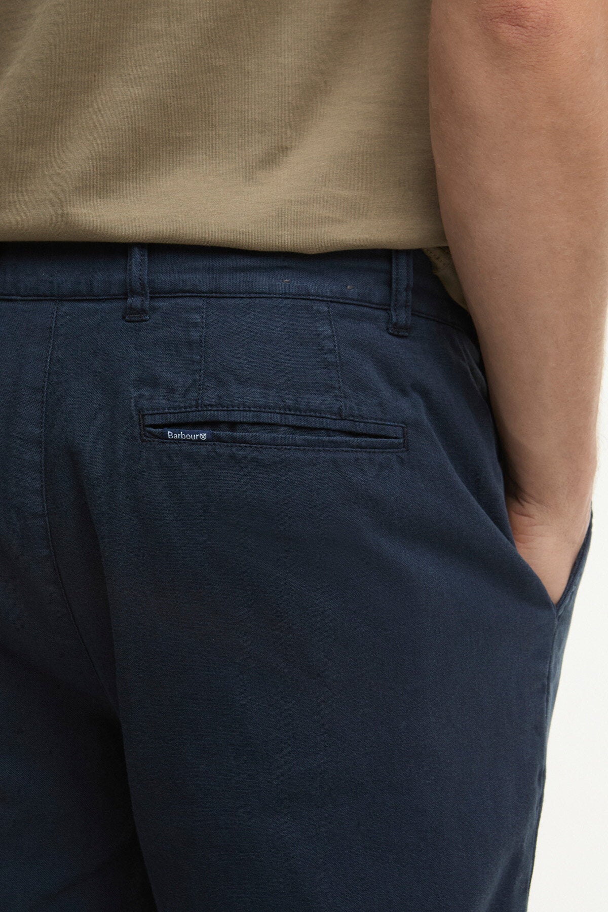 Cotton Linen Tailored Trouser