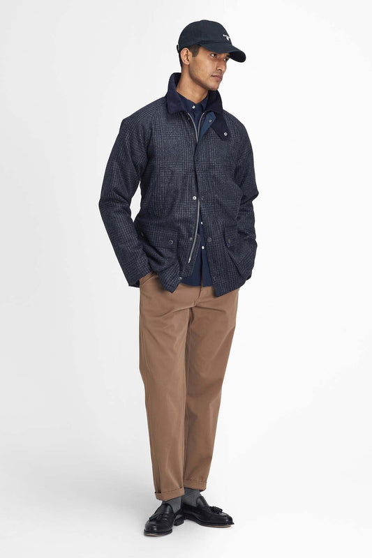 Bedale Karierte Wolljacke
