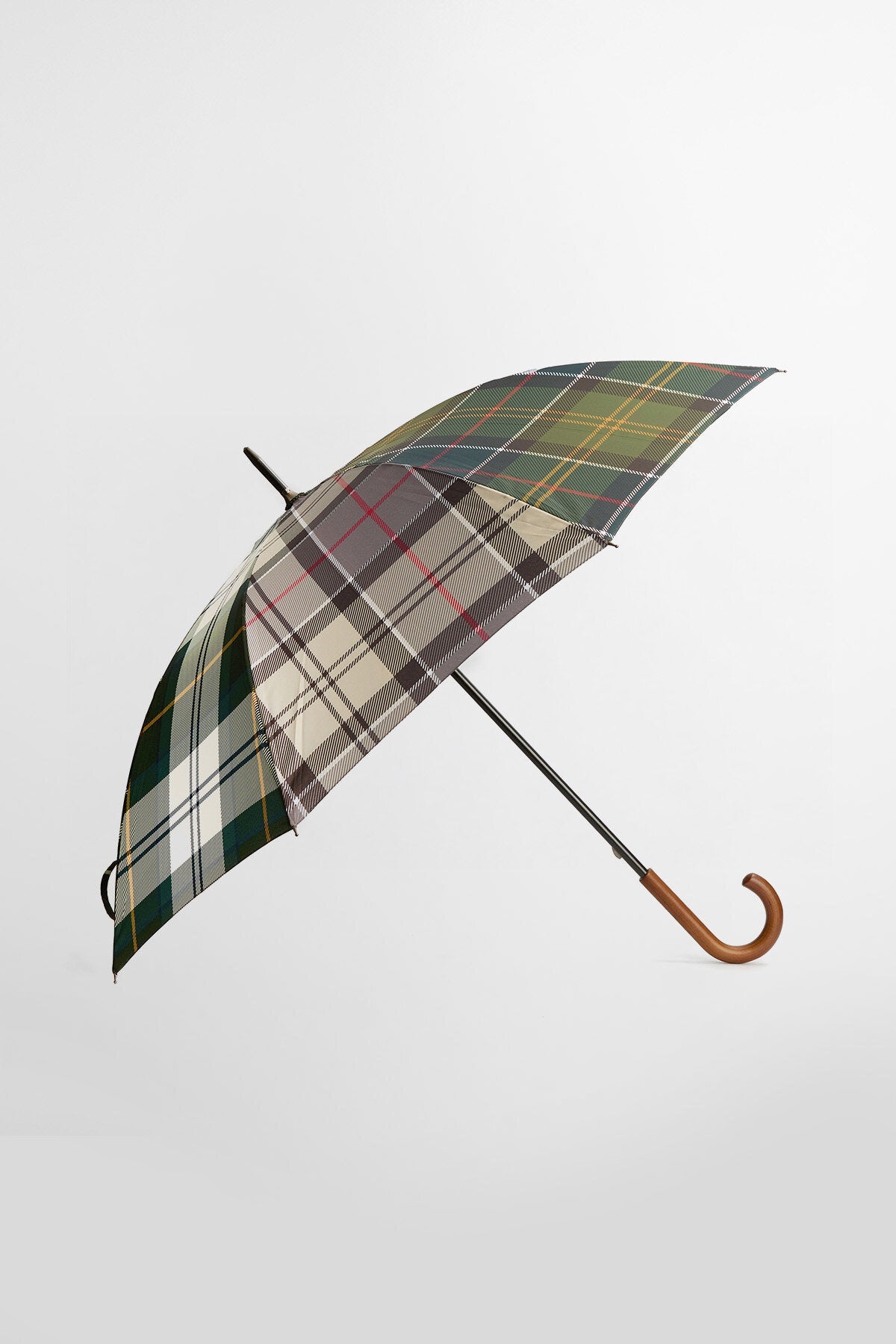 Mixed Tartan Full Length Umbrella