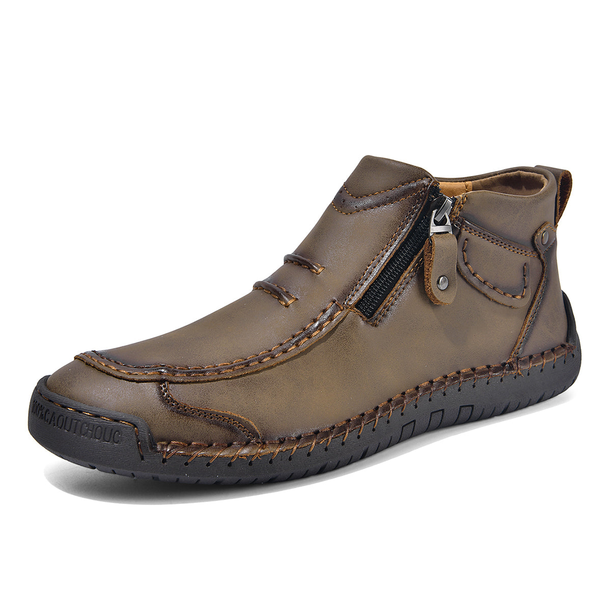 ⏰ Limited-Time 49% OFF – Comfortable Flat-Soled Handmade Leather Casual Shoes